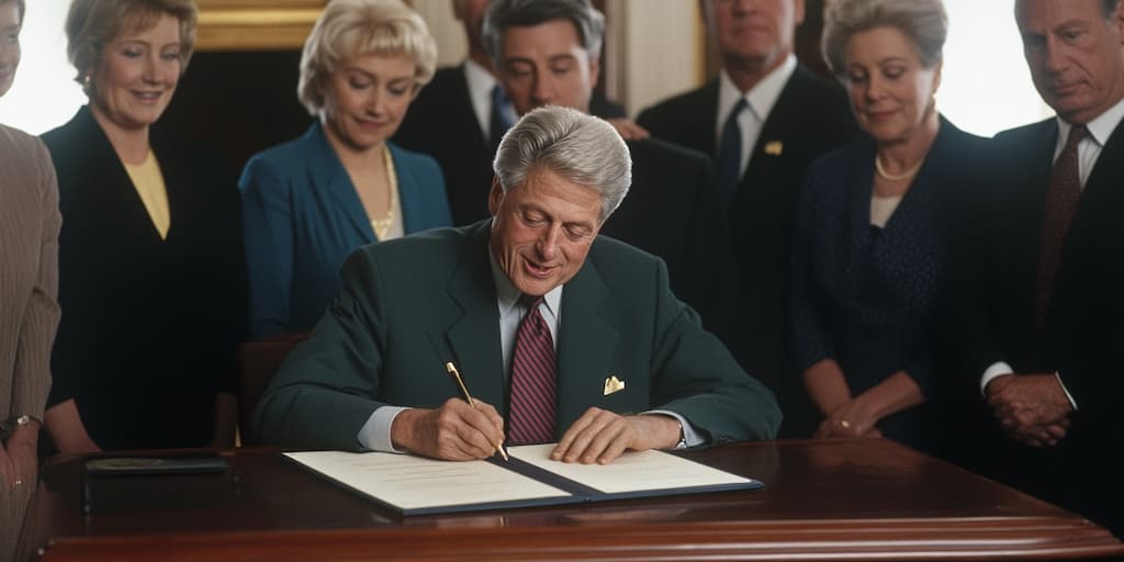 President Jimmy Carter signing the communications act